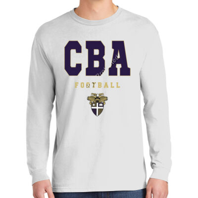 CBA Football - Heavyweight Ring Spun Long Sleeve Tee Thumbnail