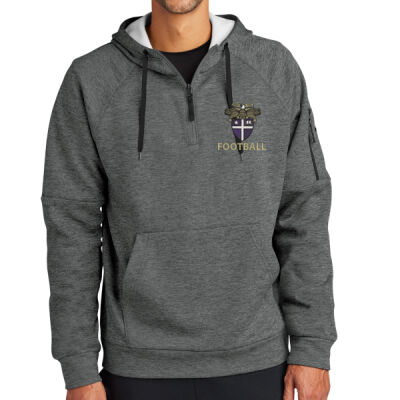 CBA Football Therma Fit Pocket 1/4 Zip Fleece Hoodie Thumbnail