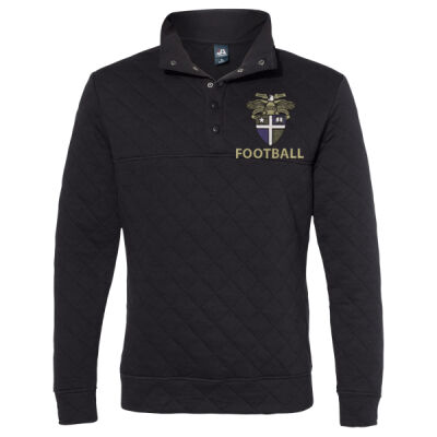 CBA Football - Quilted Snap Pullover Thumbnail
