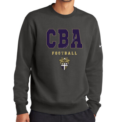 CBA Football - Club Fleece Sleeve Swoosh Crew Thumbnail