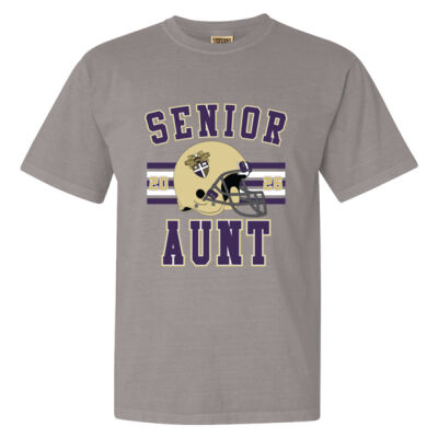 Senior Aunt - Unisex Garment-Dyed Heavyweight T-Shirt Thumbnail